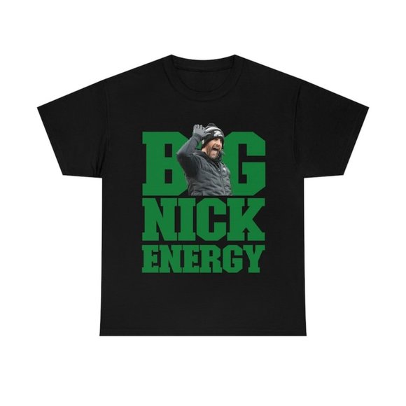 Big Nick Sirianni Energy Eagles Funny shirt 90s 80s tee for fan men women - Picture 1 of 2